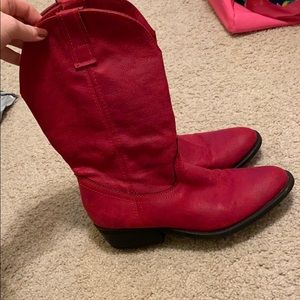 Red Cowboy Boots
